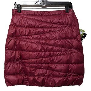 NWT RED FOX Women’s Kelly Down Quilted Buttwarmer Skirt XS